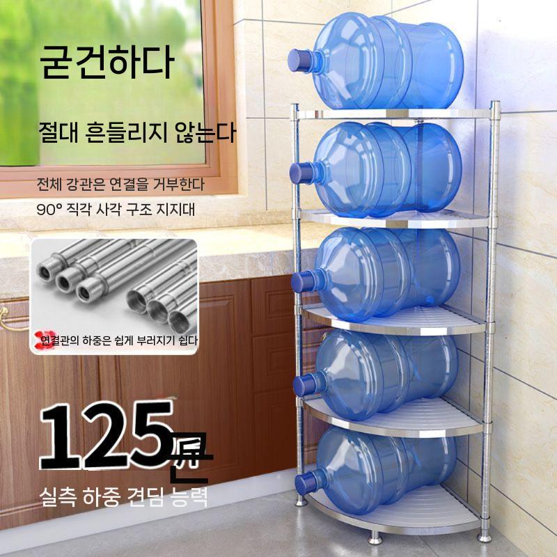 코너 틈새 수납장 수납 거실 선반 장식장 이미지 7