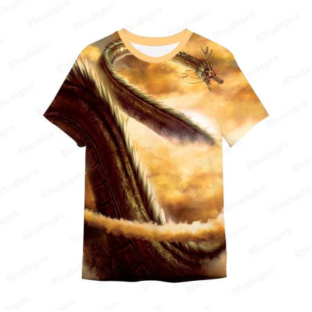 [해외]반팔 드래곤볼 남성 의류 힙합 폴로 티셔츠 상의 패션 손오공 하이 퀄리티 5XL 남아 집들이 파티 생일 선물 고퀄리티 CQ2676430 EXBAOXI0709