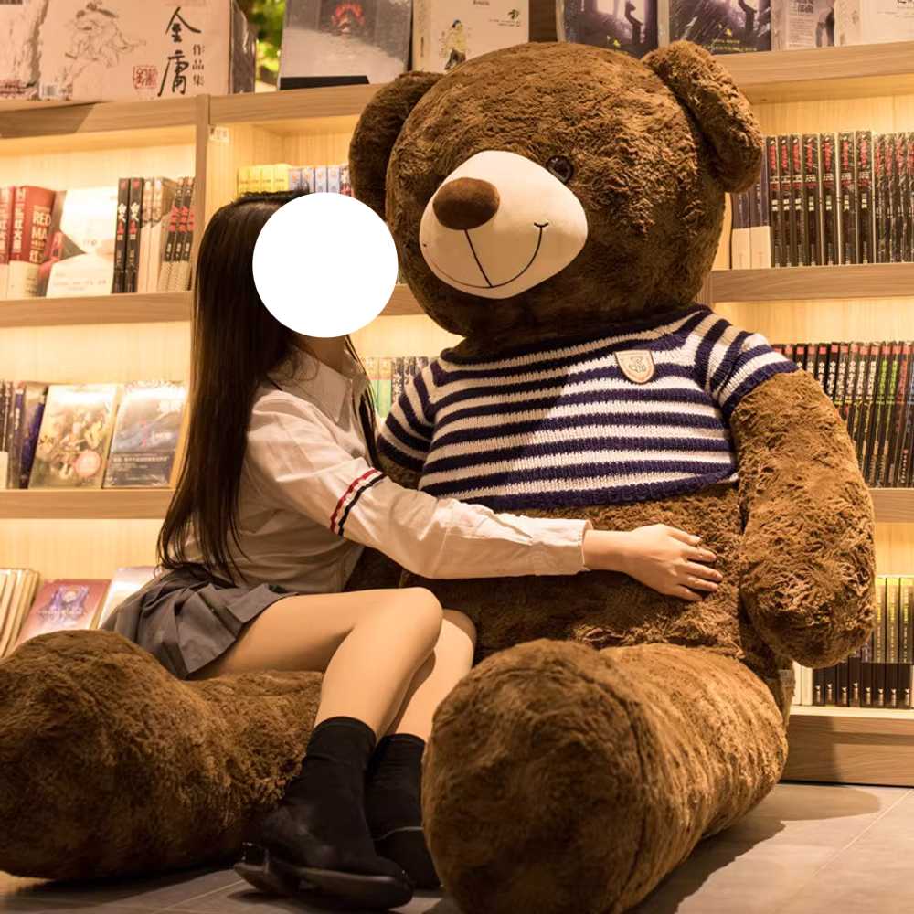 초대형 곰인형 큰 곰돌이 애착 테디베어 동물 2.6M - 상세 이미지 3