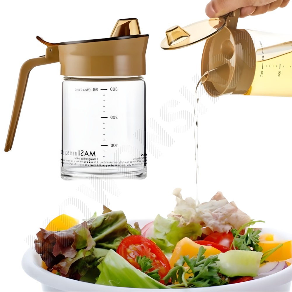 흐르지않는 오일병 올리브유병 올리브오일 공병 보관용기 300ml - 메인 이미지