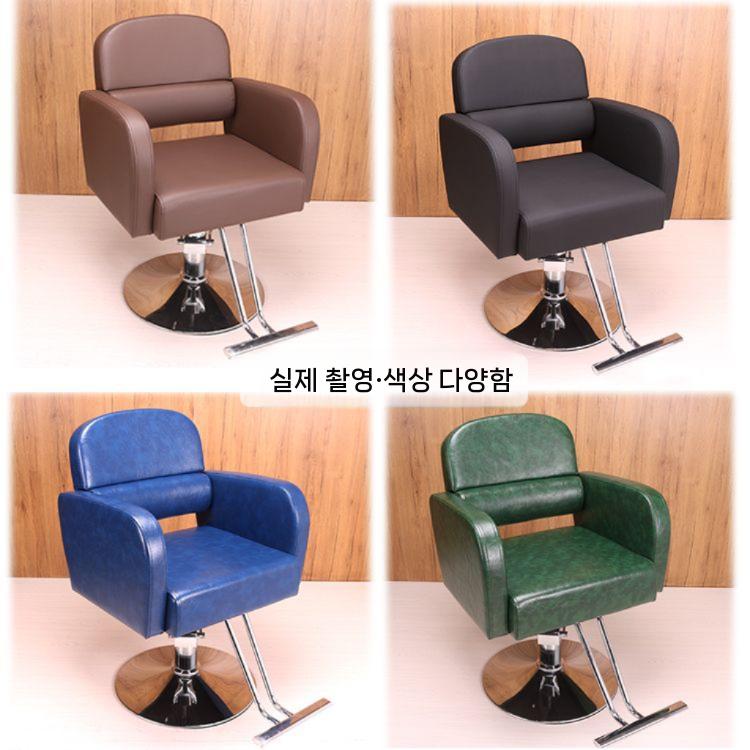 럭셔리 의자 미용실 프리미엄 네일샵 이발의자 바버샵 - 상세 이미지 5