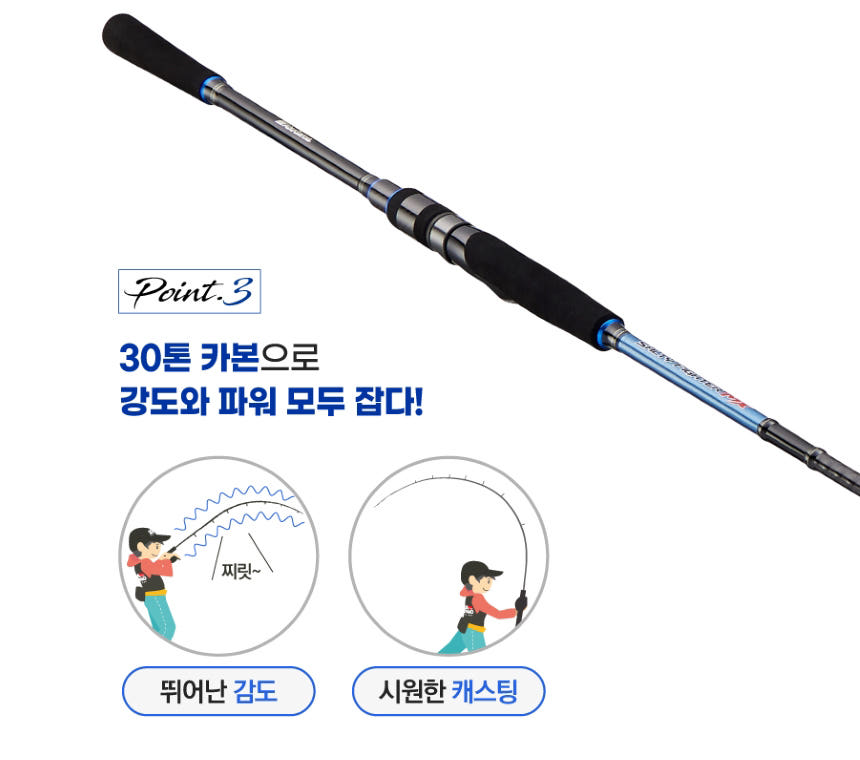 아부가르시아 솔티파이터 MX 씨배스 로드