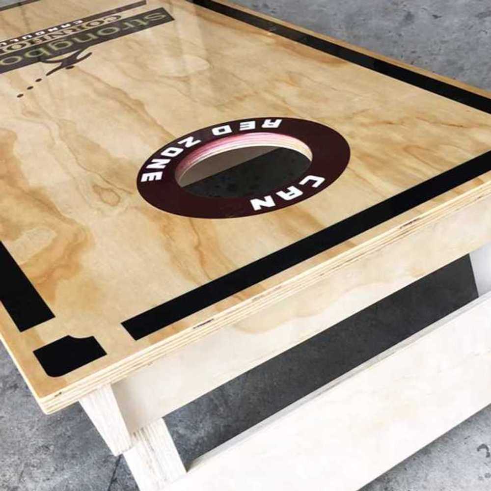 콘홀 게임 cornhole 단체 모래 던지기 회사 워크샵 90x51cm - 상세 이미지 5