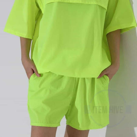 아이템하이브OEM 여성 트레이닝 밴딩 반바지 운동복 홈웨어 캐쥬얼