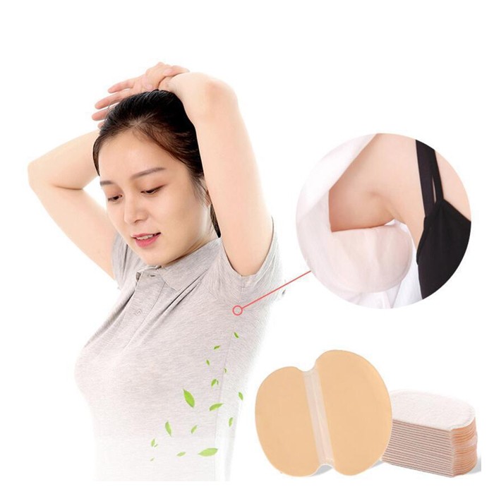 겨드랑이 땀 패드 땀 흡수 방지 냄새 제거 무향 피부 친환경 일회용 10p - 상품 이미지