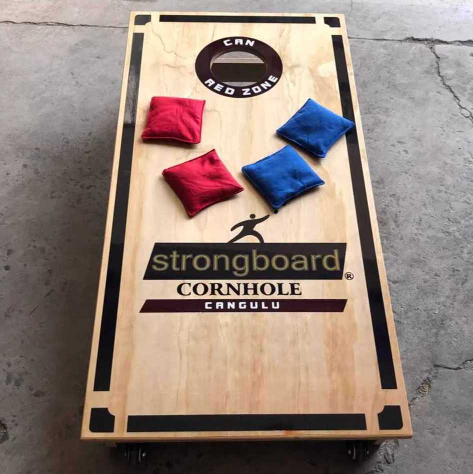 콘홀 게임 cornhole 단체 모래 던지기 회사 워크샵 90x51cm - 상품 이미지