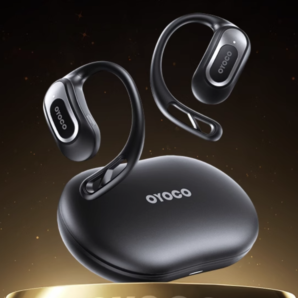 무선 골전도 스포츠 블루투스 이어폰 Black