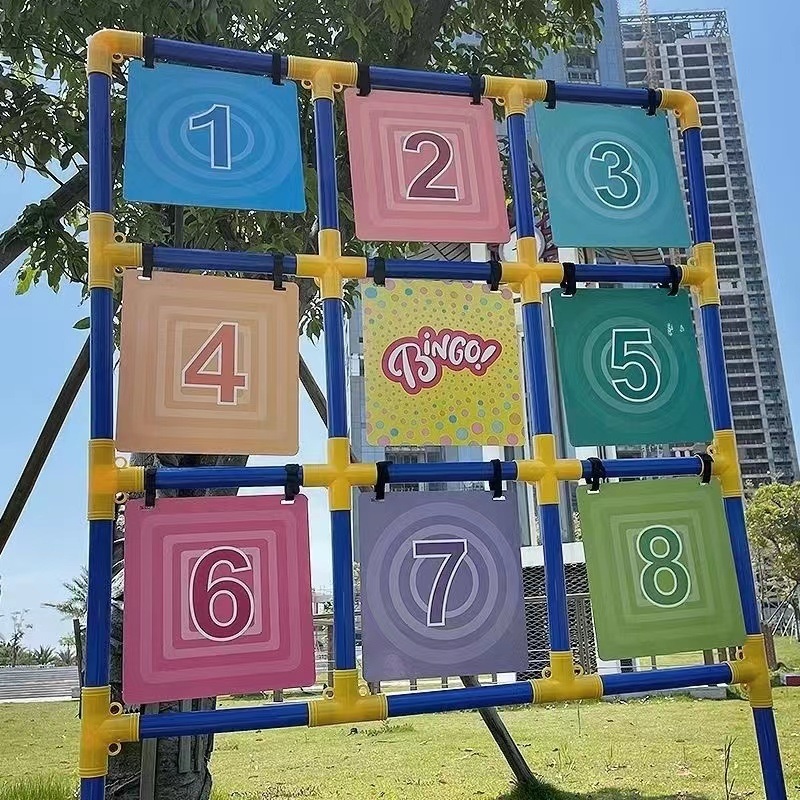 원반 과녁판 맞추기 점수판 브메랑 빙고 숫자 야유회 - 상세 이미지 5