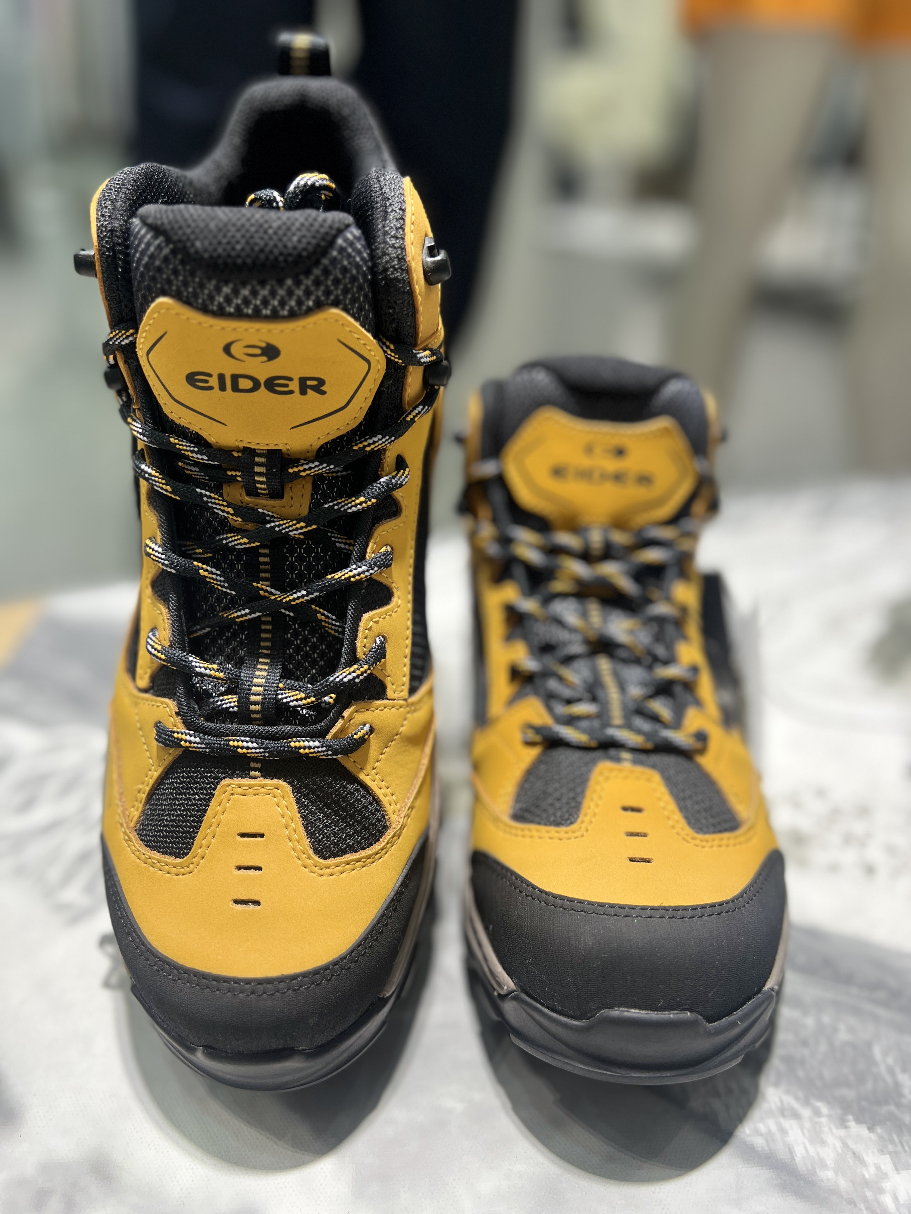 아이더 고어텍스 등산화 방수 미드컷 헥타르 F24G0 옐로우, 255 - 상세 이미지 2