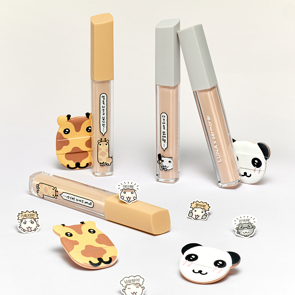 루나 롱래스팅 팁 컨실러 커버핏 6.5g/7.5g (SPF34 PA++) [오얼모얼 에디션]