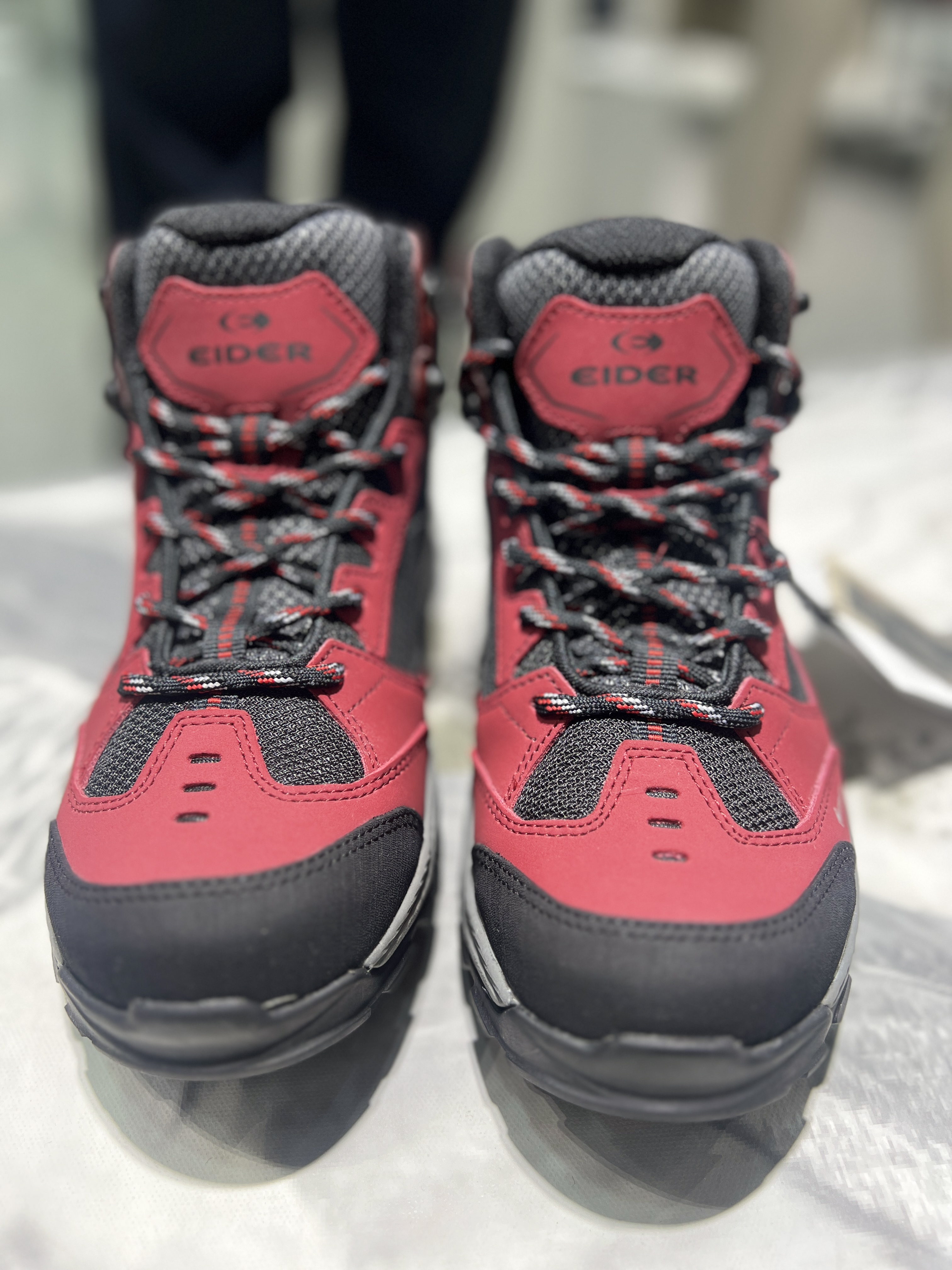 아이더 고어텍스 등산화 방수 미드컷 헥타르 F24G0 레드, 265 - 상품 이미지