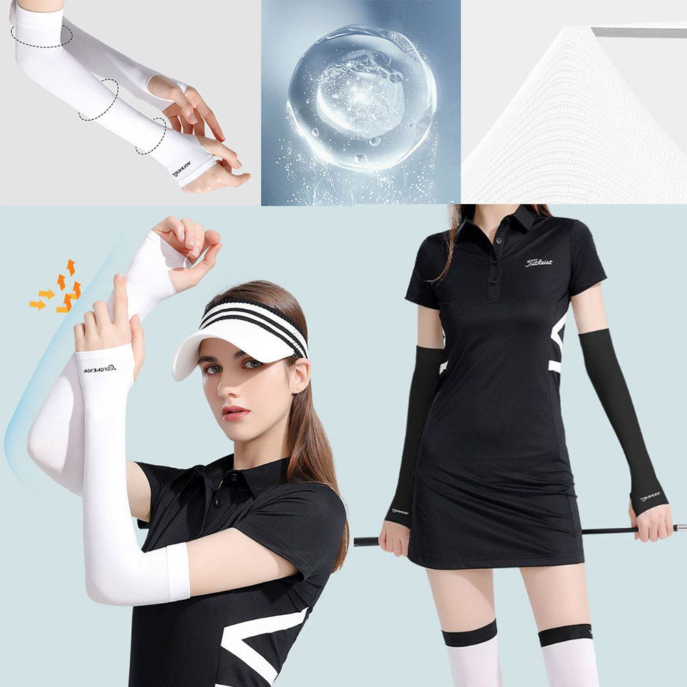 여성 쿨링 팔토시 여름 자외선차단 여자 팔보호 커버