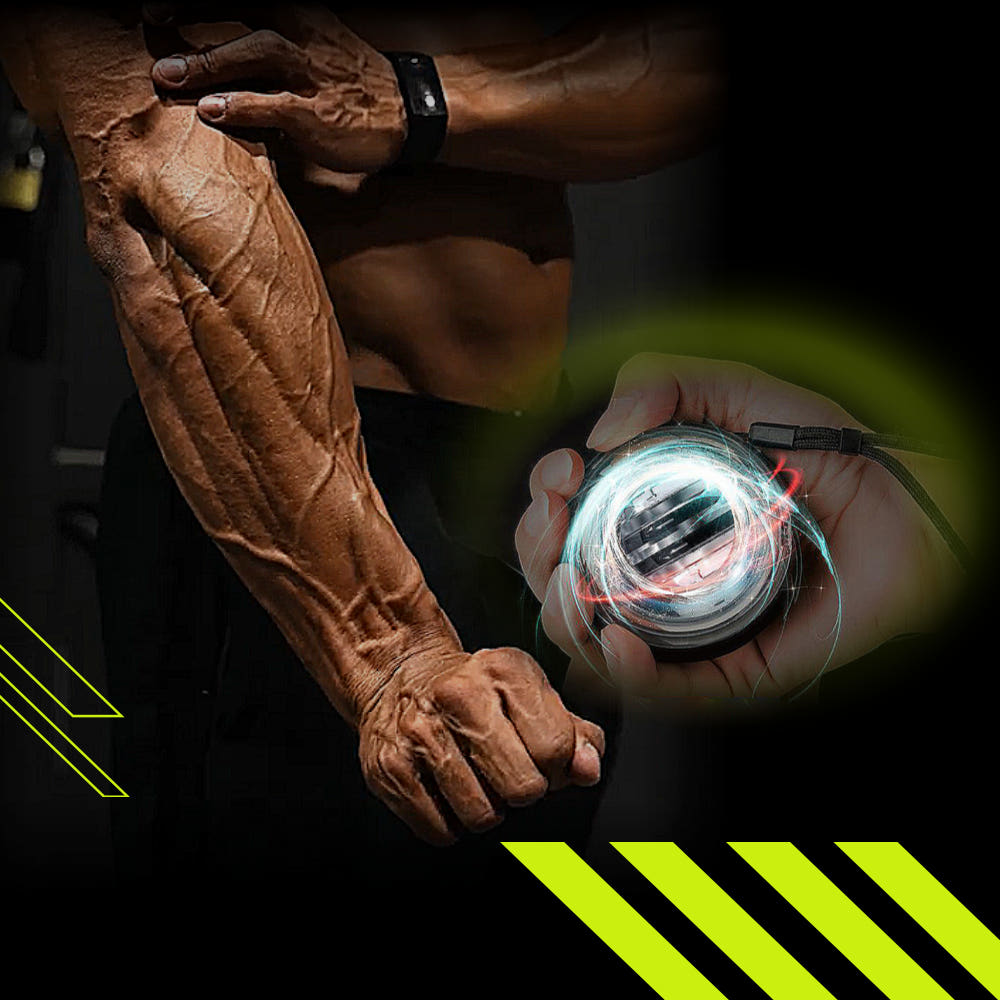 플레시 자이로볼 4세대 전완근 손목 근력 강화 운동기구 악력 팔 근육 팔... 운동러 솔직 후기 | 실사용 리뷰 - 대표 이미지