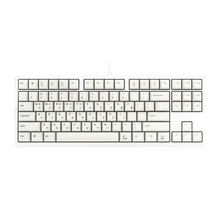 CHERRY 적축 게이밍 기계식키보드 G80-3000S TKL(화이트)