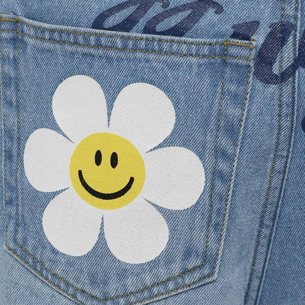 니코앤드 X 위글위글 청바지 콜라보 사이드 턱 데님 팬츠 블루 451727 - 상세 이미지 4