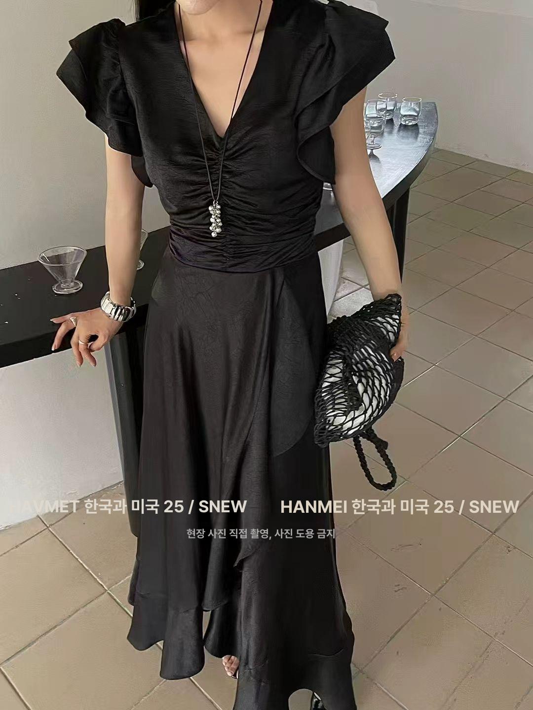 예쁜 여름 원피스 허리 타이트 잡아주는 몸매부각 - 상세 이미지 3