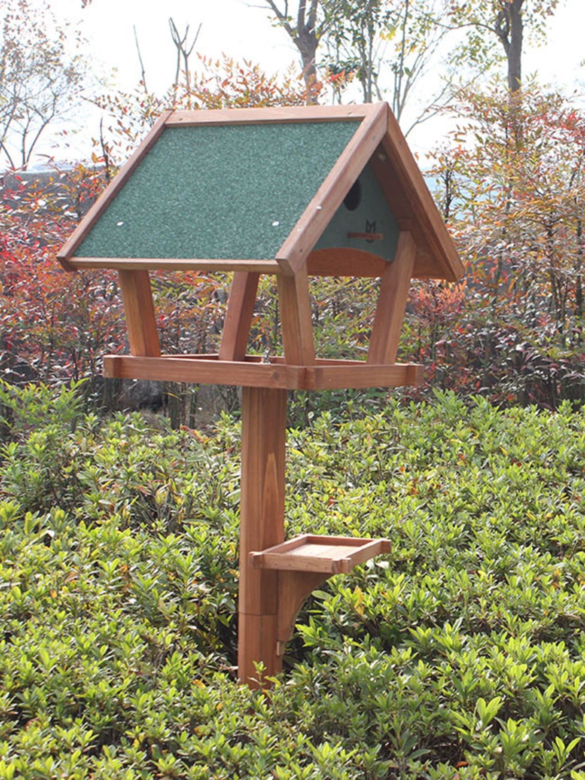 야외 원목 새 모이통 새장 새먹이 조류 먹이통 비둘기 새집 새둥지