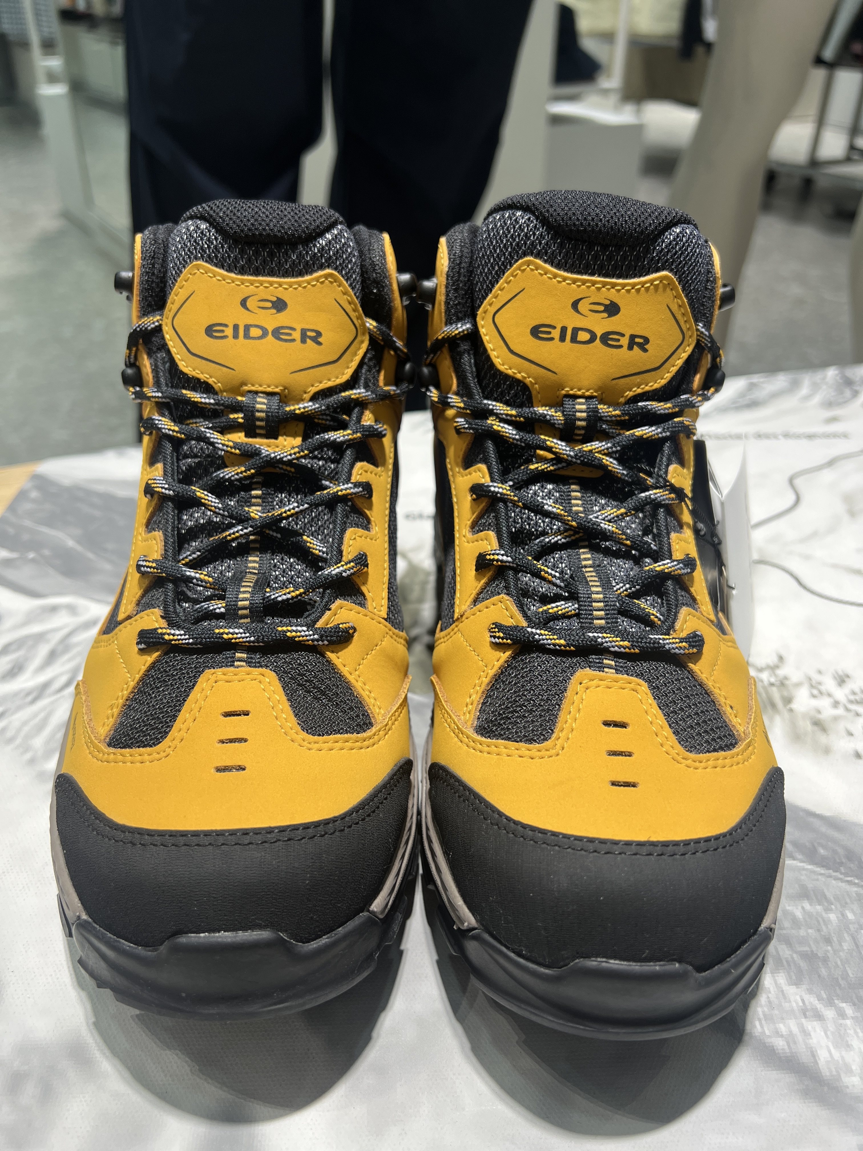 아이더 고어텍스 등산화 방수 미드컷 헥타르 F24G0 옐로우, 280 - 상품 이미지