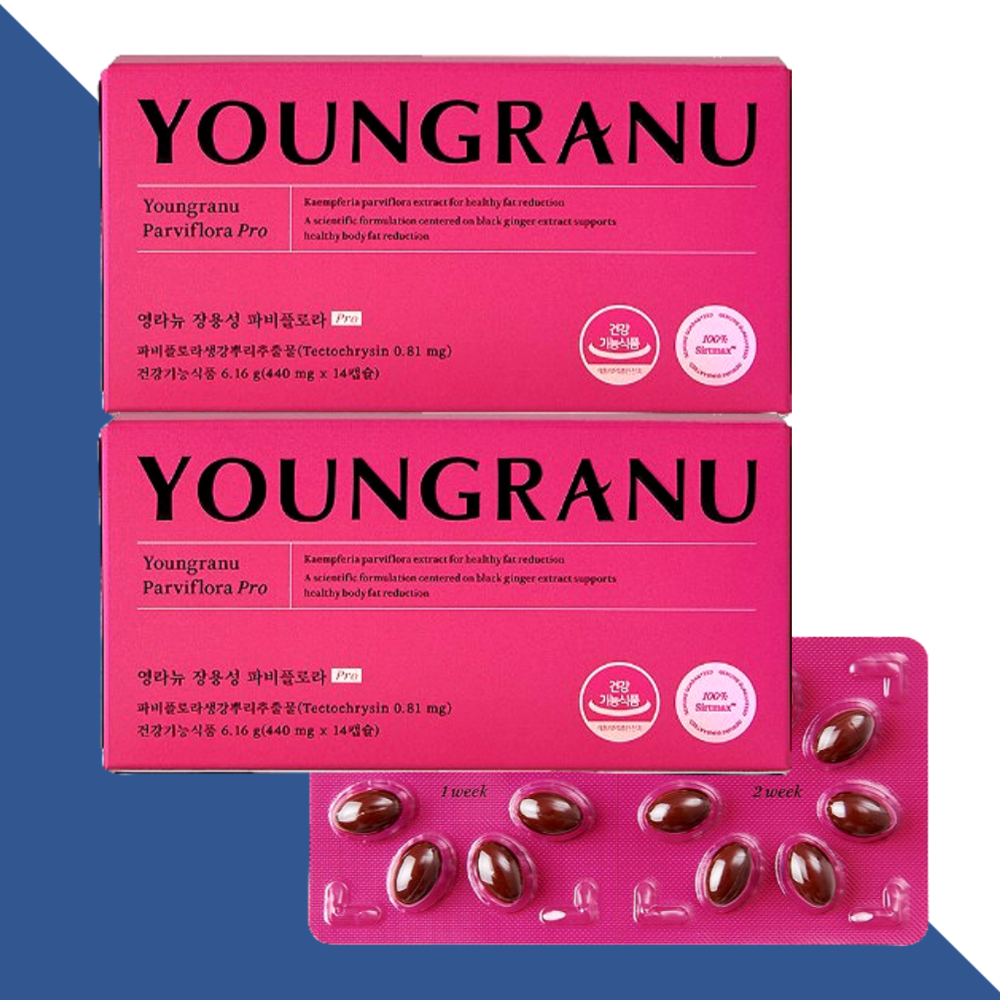 영라뉴 파비플로라 파피플로라 PRO 14캡슐X2박스