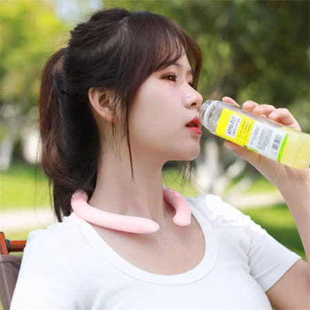 보급창고 아이스 넥쿨러 핑크 넥밴드쿨러 목얼음 어린이쿨러