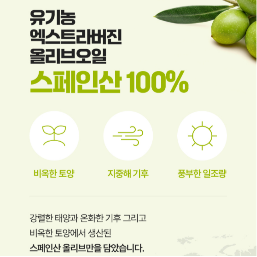 공복 마시는 코스트코 올리브오일 유기농 올레오칸탈 생식 용 올리브유 비정제 일회용 2박스 - 상세 이미지 2