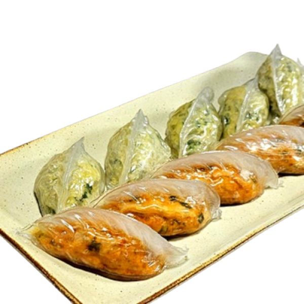 투명 감자피 감자만두 고기1.4kg + 김치1.4kg : 하리디