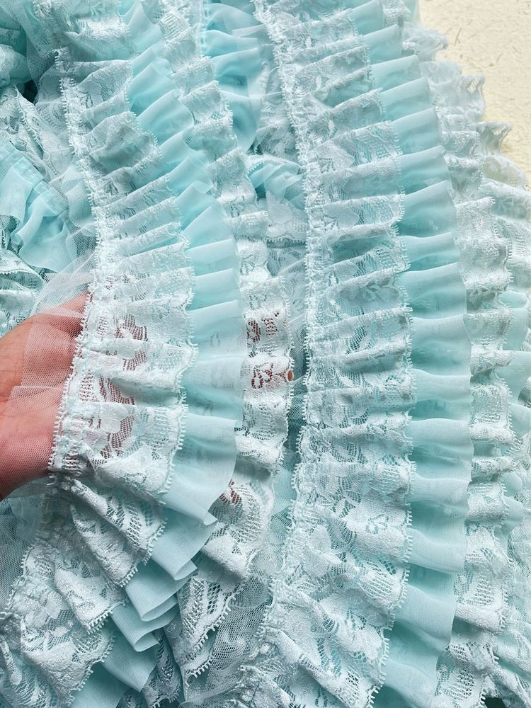 자수 스커트 밑단 레이스 수제 DIY 액세서리 이미지 6