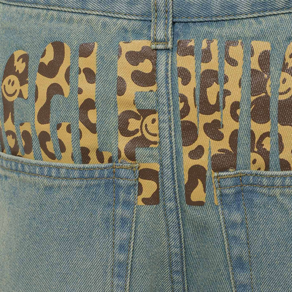 니코앤드 X 위글위글 청바지 콜라보 사이드 턱 데님 팬츠 라이트블루 451727 - 상세 이미지 5