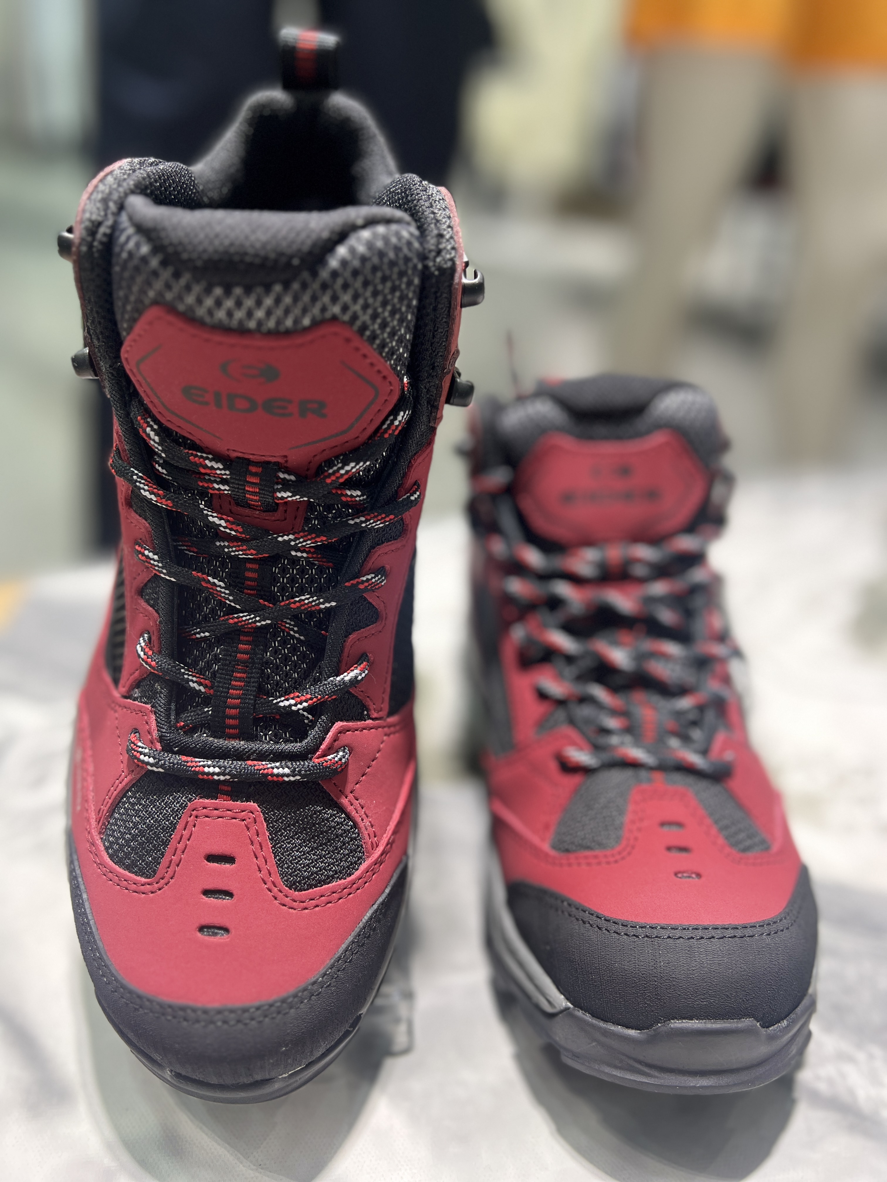 아이더 고어텍스 등산화 방수 미드컷 헥타르 F24G0 레드, 265 - 상세 이미지 2