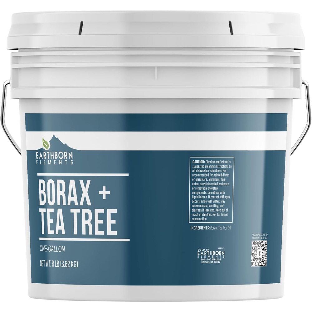 어스본 엘리먼츠 붕사 보락스 티트리 세탁세제 1갤런 대용량 세탁부스터 상쾌한 향 borax - 상품 이미지