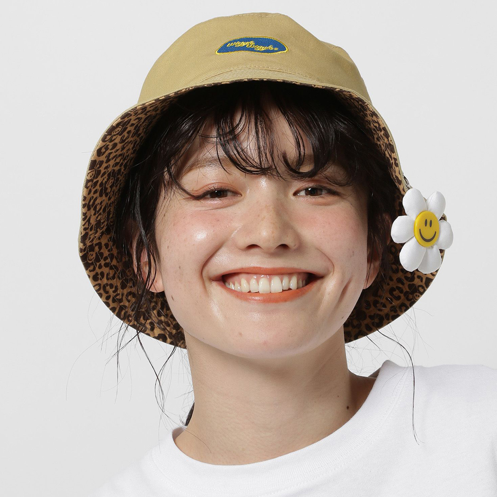 니코앤드 X 위글위글 모자 콜라보 리버시블 베이지 사파리 452332