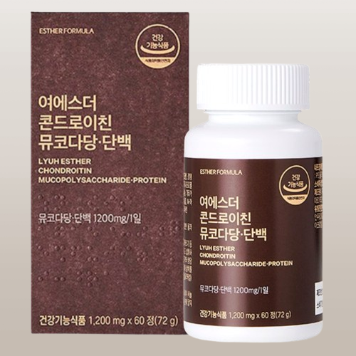 에스더포뮬러 콘드로이친 콘도로이친 뮤코다당단백 여에스터 60정X1개 - 상세 이미지 4