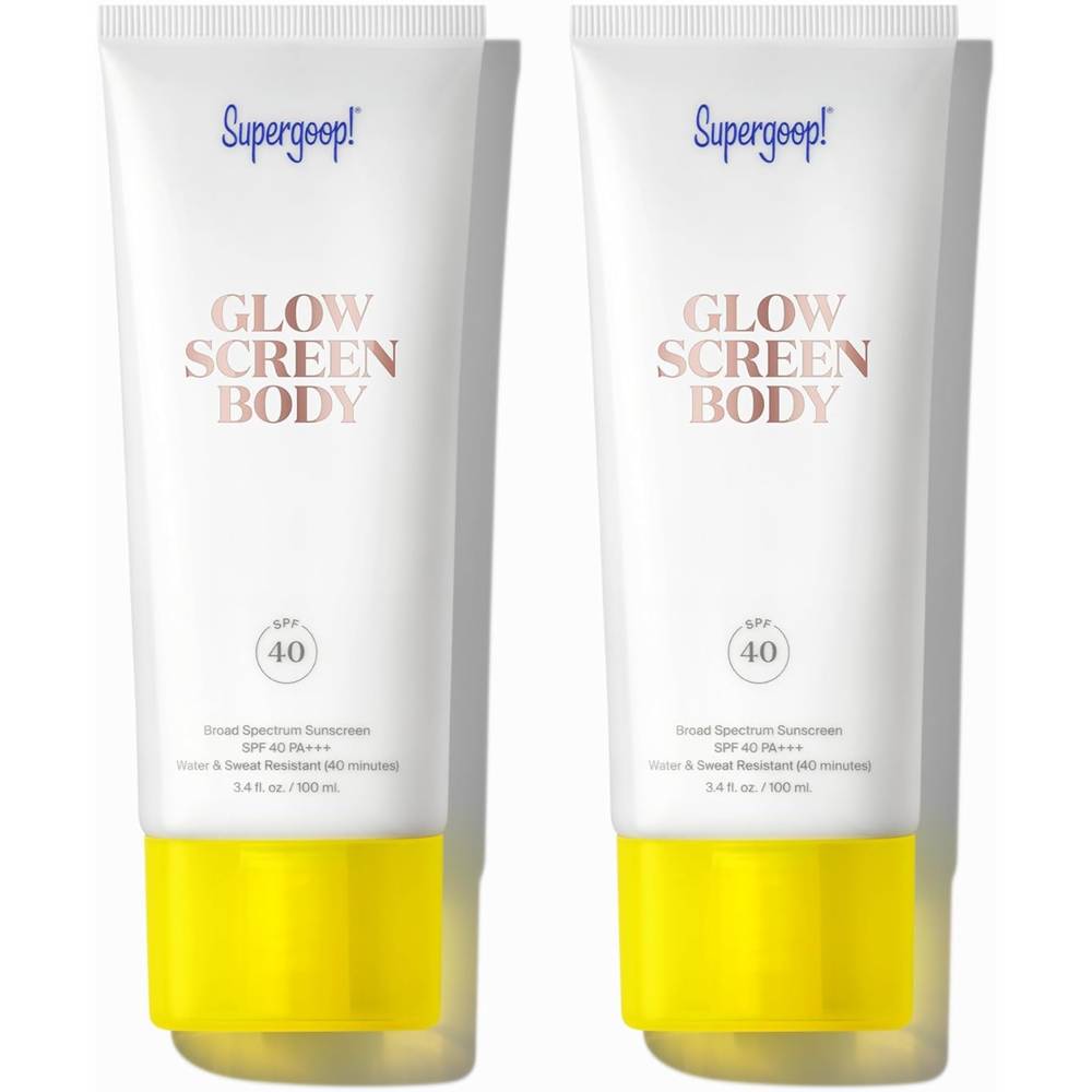 슈퍼굽 글로우바디 SPF40 3.4 fl oz 2팩 : 제이와이 인터내셔널