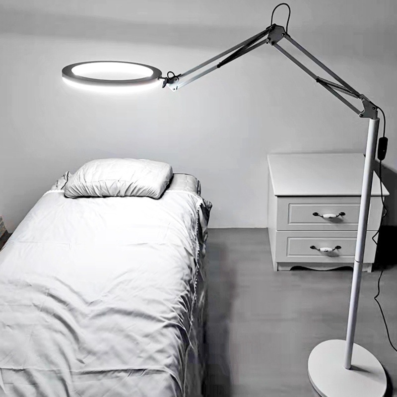 시술 조명 램프 LED 스탠드 속눈썹 문신 뷰티 타투 화이트 45W