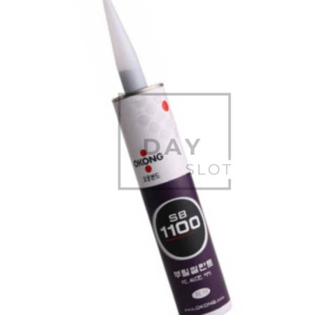 [트렌디프레소협력사]데이슬롯 오공 부틸 실란트 SB1100 회색 310ml 방수 밀폐접착 실링용접착제