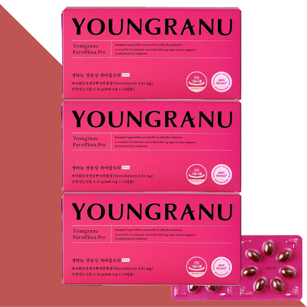 파비플로라 PRO 영라뉴 파피플로라 14캡슐X3개