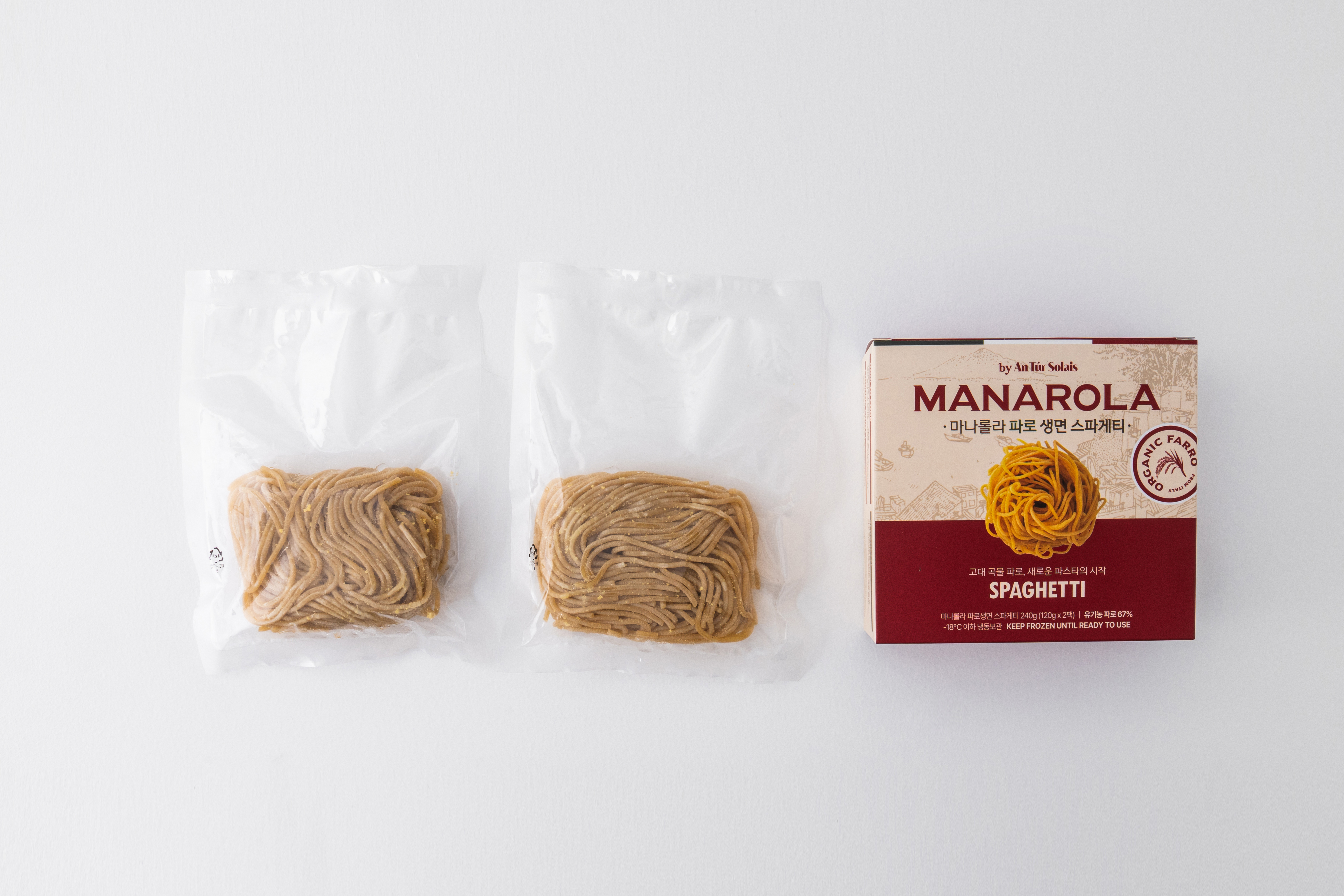 마나롤라 파로면 생면 파스타 스파게티 2인분 240g(120g 2팩) - 상세 이미지 3