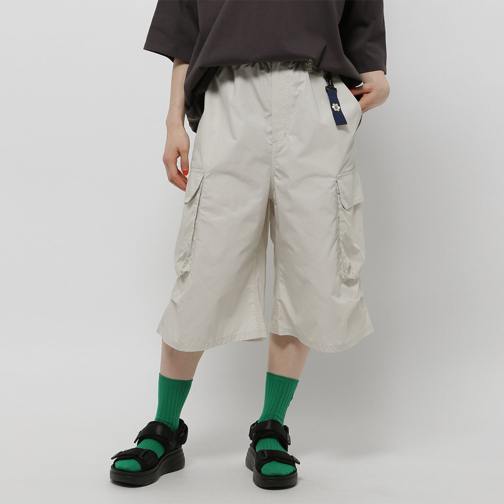 니코앤드 X 위글위글 바지 콜라보 샤카 팬츠 라이트그레이 카고 451726