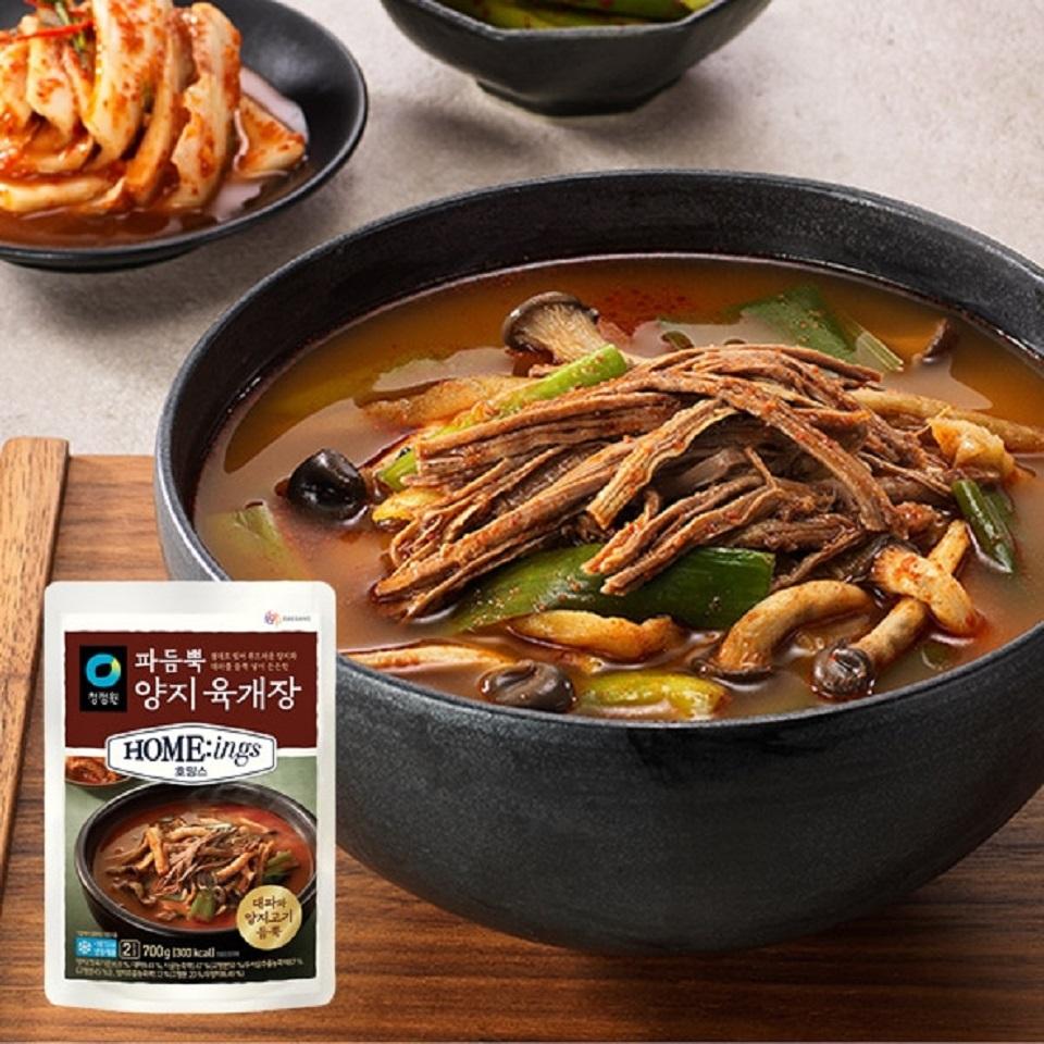 메가마트 대상 청정원 호밍스 파듬뿍 양지육개장 700g - 상세 이미지 2