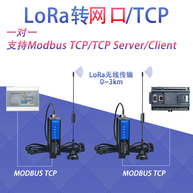 Aimoxun plc lora 무선 통신 모듈 원격 데이터 전송 라디오 LoRa 네트워크 포트/TCP : 행운만물상사