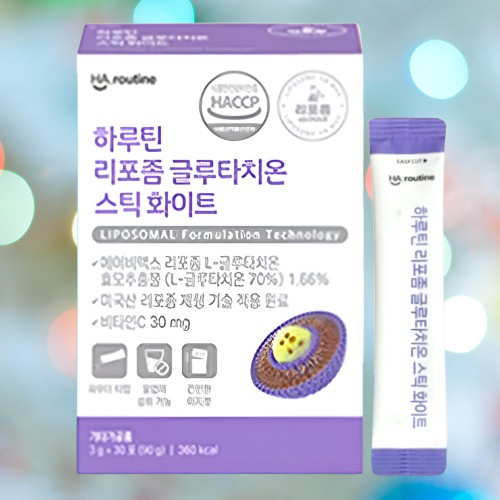 하루틴 리포좀 글루타치온 스틱 화이트 이너뷰티 30포X5개 - 상세 이미지 3