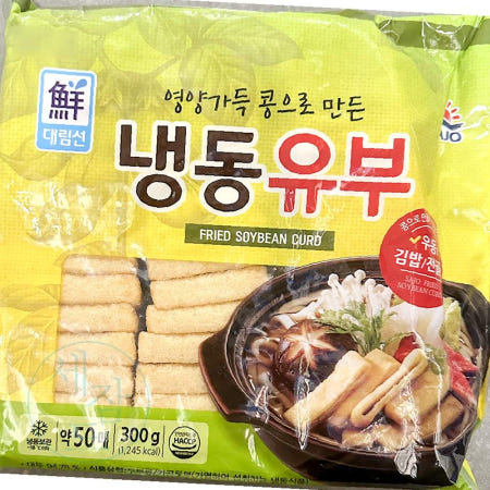 세잠드 유부 300g x10p 우동유부 통유부