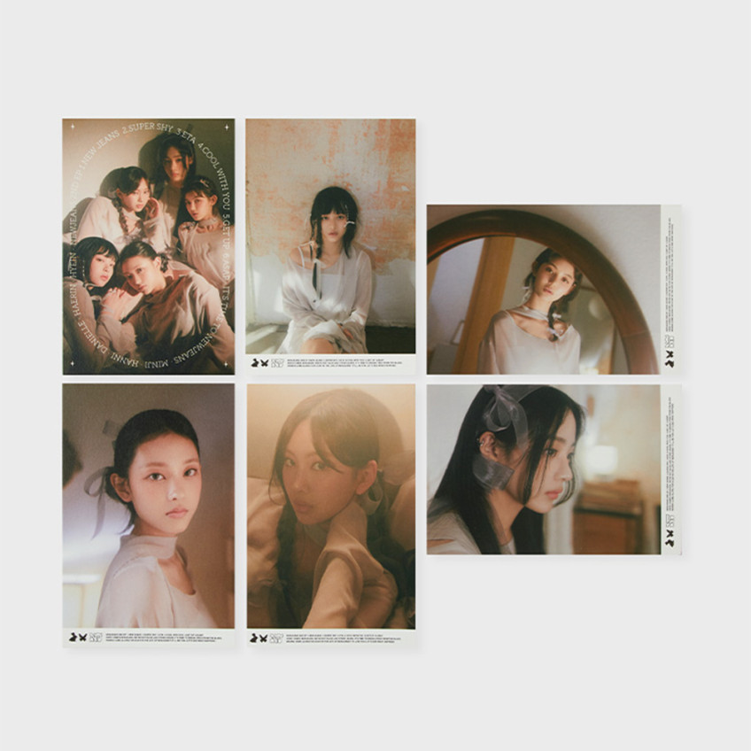 NEWJEANS Postcard Set