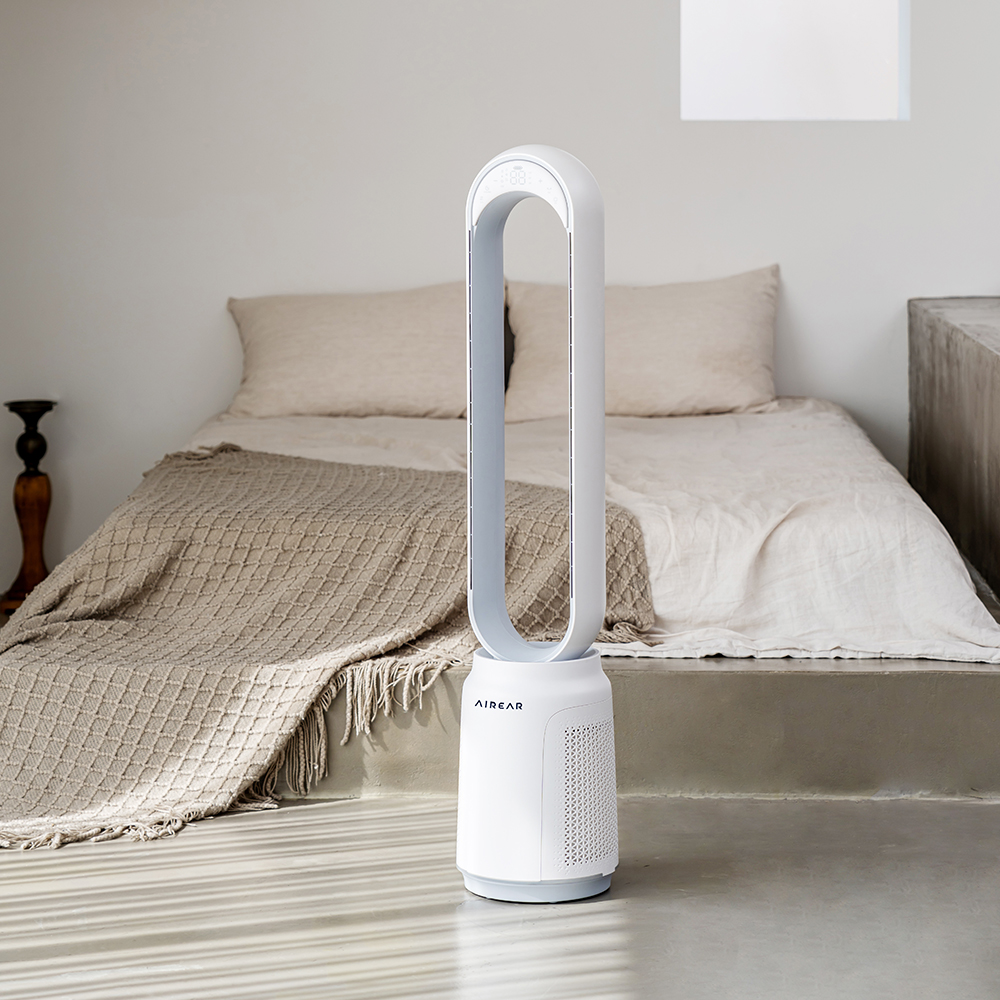 에어리어 퓨어에어4 날개없는 공기청정 가정용 BLDC 선풍기 타워형 저소음 무소음