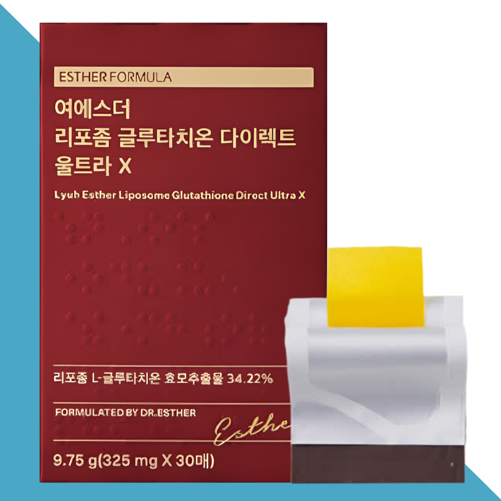 에스더포뮬러 리포좀 글루타치온 울트라X 필름 30매X1개 - 상품 이미지