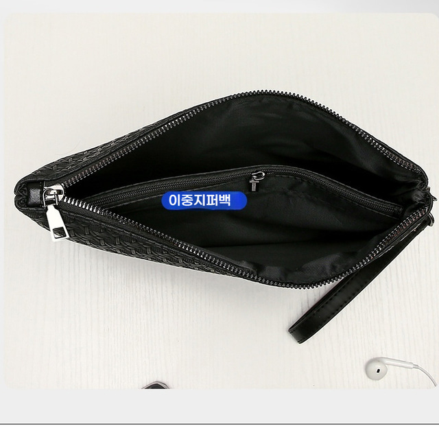클러치백 맨즈백 파우치백 손가방 남자 - 상세 이미지 5