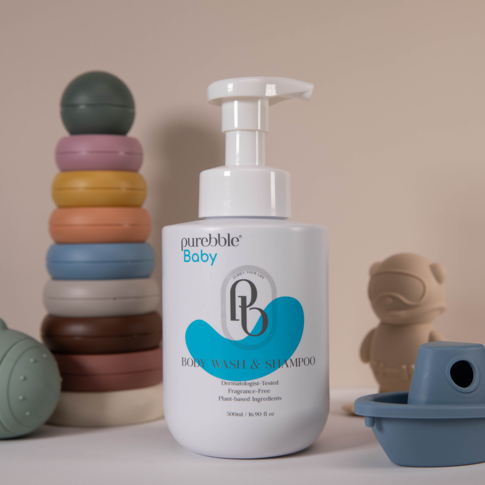 퓨어블 베이비 아기 신생아 엉덩이클렌저 유아 어린이 바디워시 샴푸 500ml - 상세 이미지 4