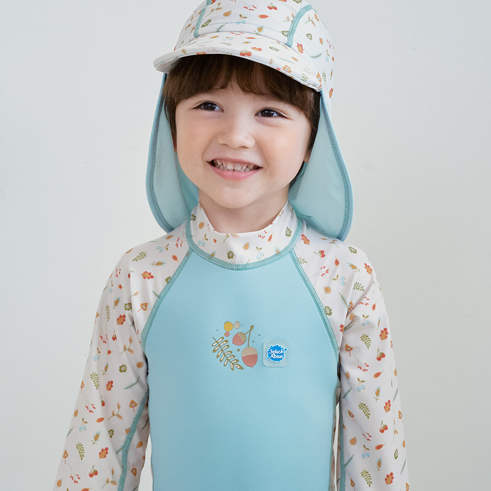 스플래쉬어바웃 UV 썬앤씨 슈트 플러스 리틀아콘스 4계절 체온보호 어린이웻슈트 유아수영복