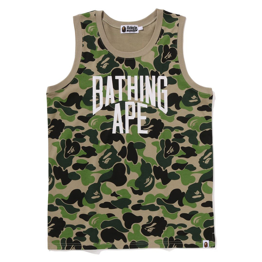 베이프 나시 ABC CAMO NYC LOGO TANK TOP 1L30-108-002 - 메인 이미지
