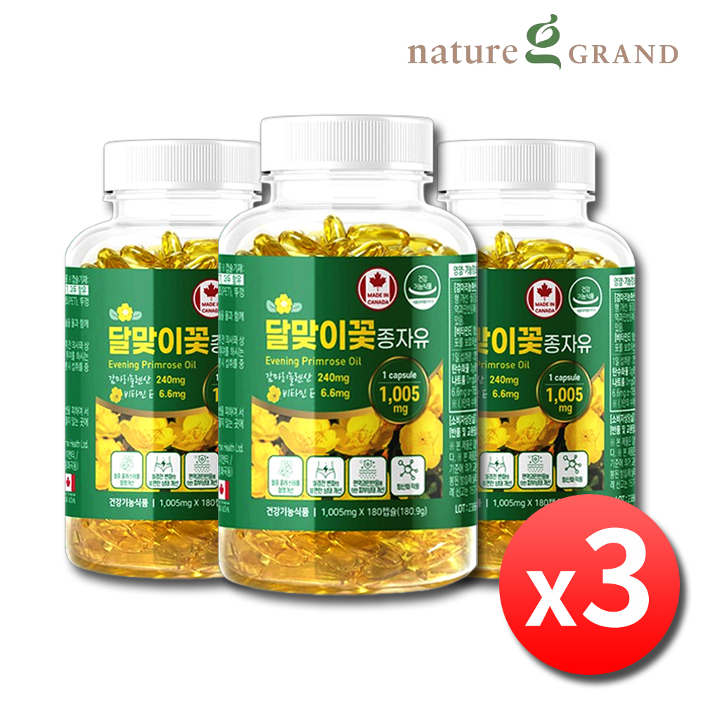 달맞이꽃종자유 감마리놀레산 달맞이유 달맞이종자유 약9개월 - 메인 이미지